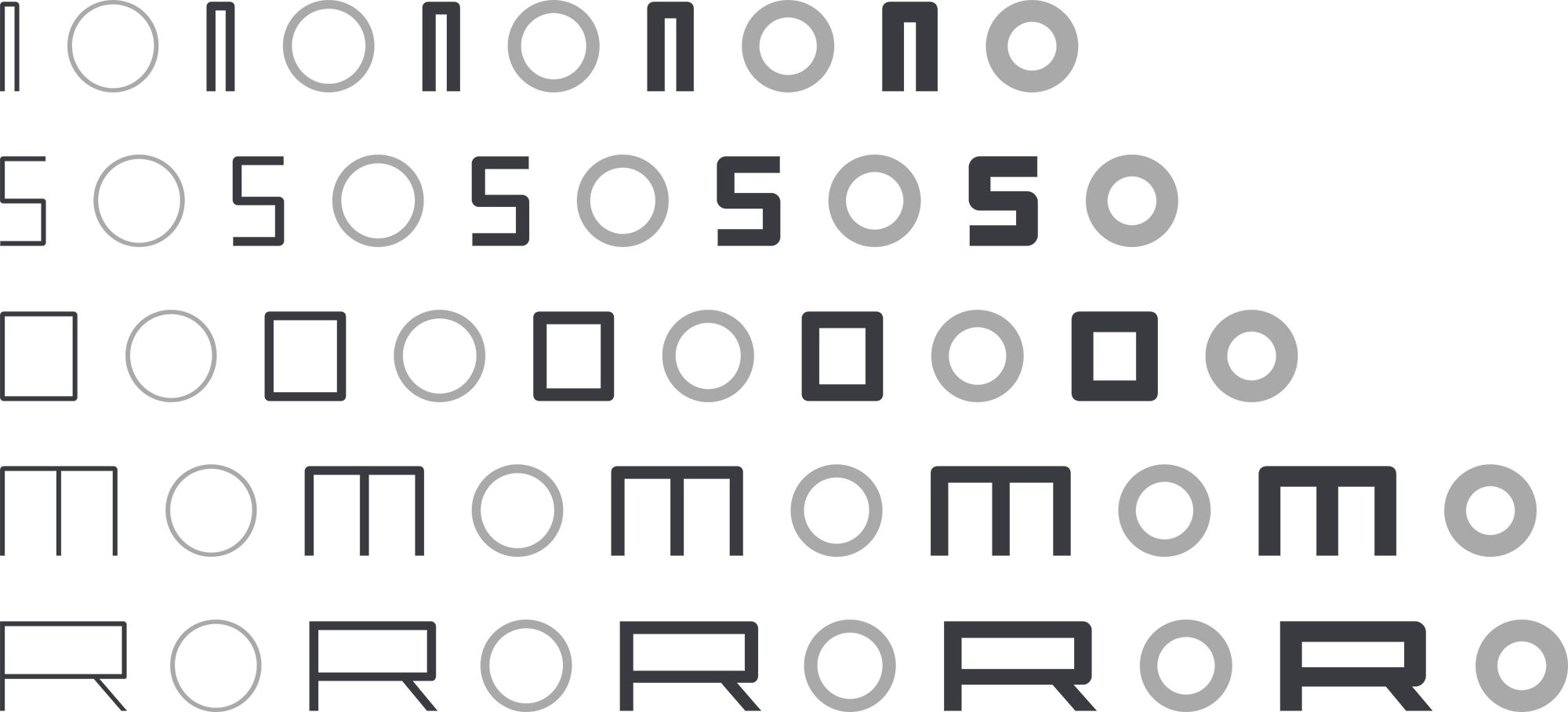sketch showing Rocinante's initial weight exploration